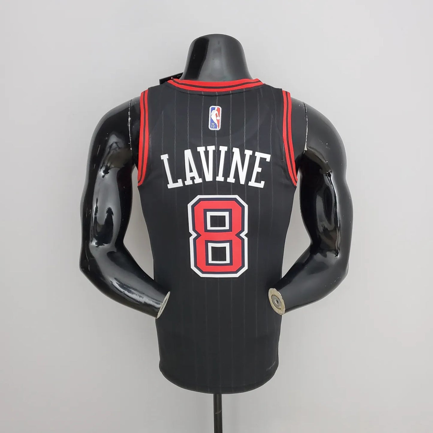75th Anniversary LaVine#8 Bulls Flyers Black NBA Jersey