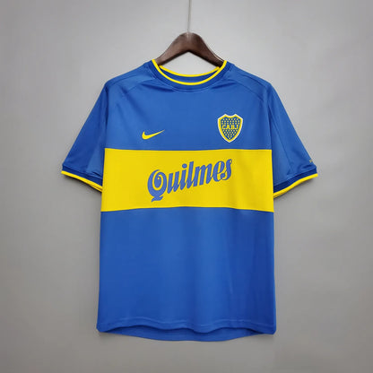 99-00 Boca Juniors Home Retro Jersey
