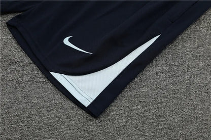 2024 France Short Sleeve Training Suit