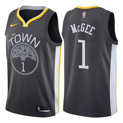 Golden State Black Hot Pressed Jersey