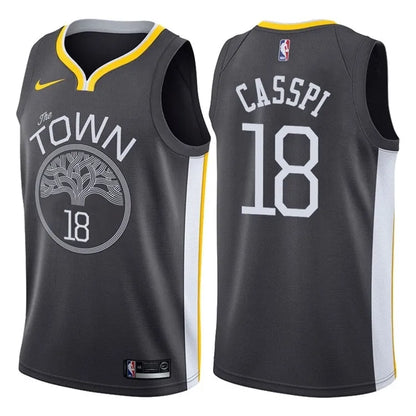Golden State Black Hot Pressed Jersey