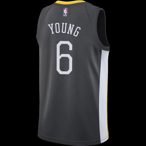 Golden State Black Hot Pressed Jersey
