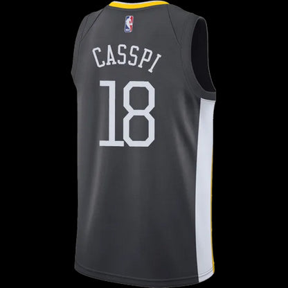 Golden State Black Hot Pressed Jersey