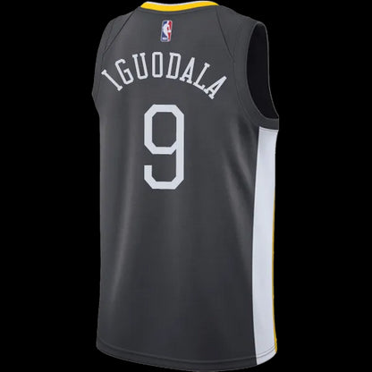 Golden State Black Hot Pressed Jersey