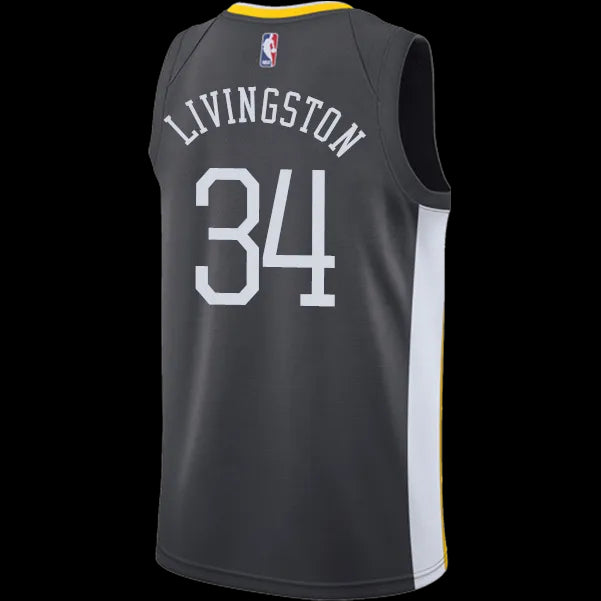 Golden State Black Hot Pressed Jersey