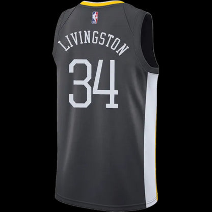 Golden State Black Hot Pressed Jersey