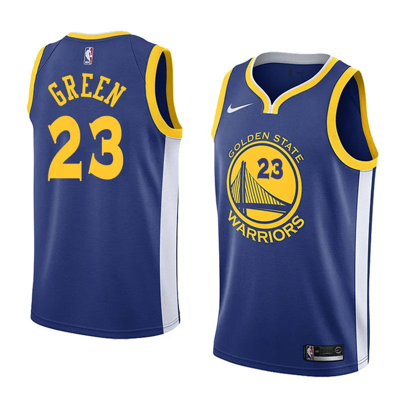 Golden State Blue Hot Pressed Jersey