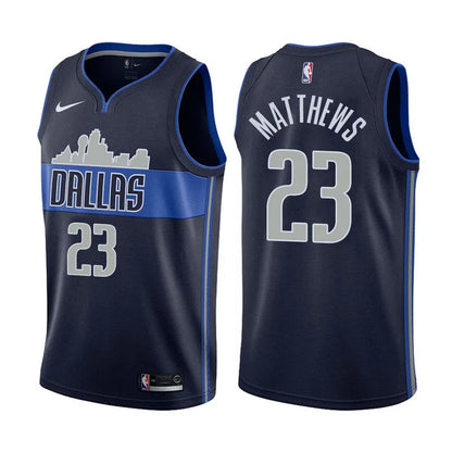 Dallas Mavericks Dark Blue Hot Pressed Jersey