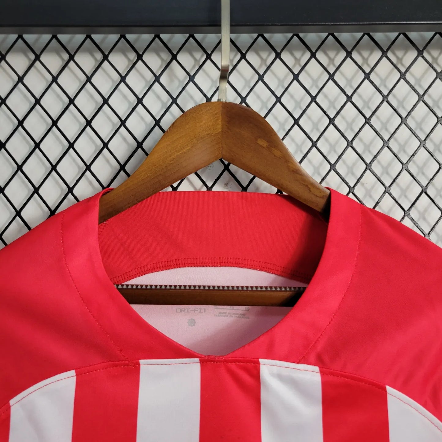 23-24 Atletico Madrid Home Long Sleeve Fans Jersey