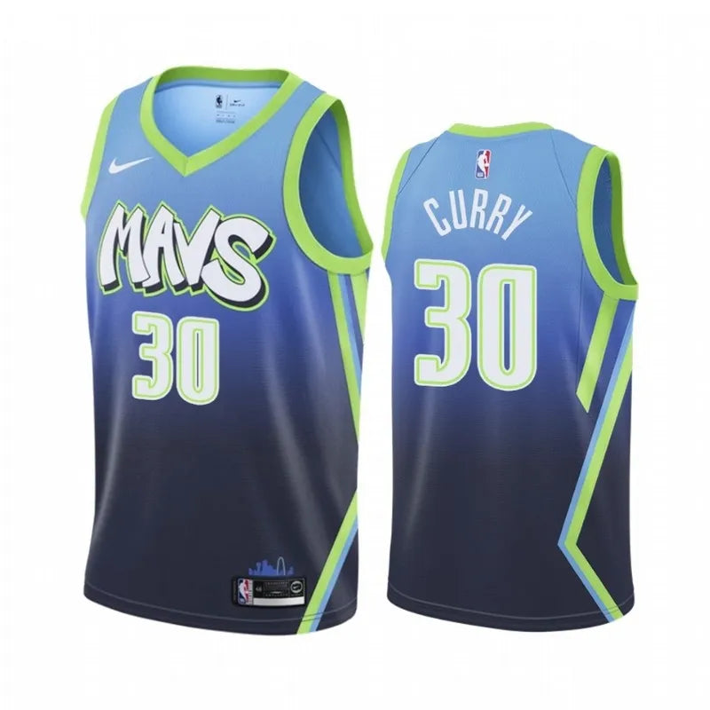 Dallas Mavericks Gradient Blue Jersey