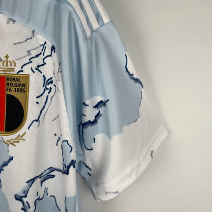 2023 Belgium Blue and White Jersey