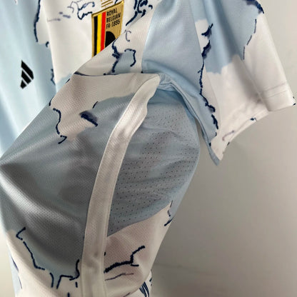 2023 Belgium Blue and White Jersey