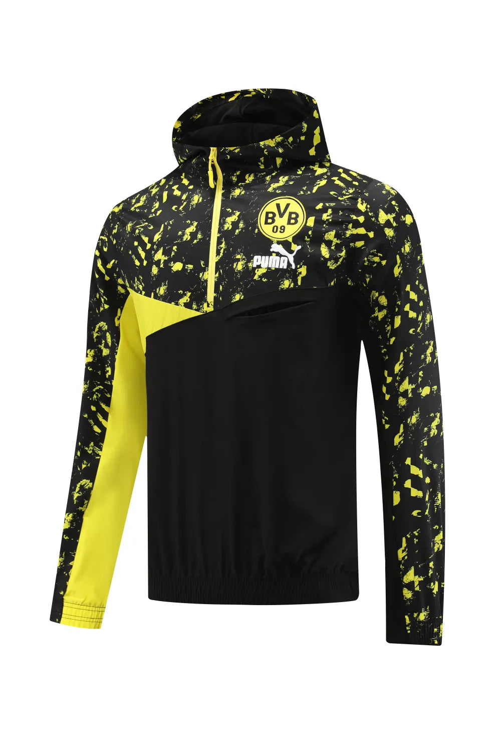 23-24 Borussia Dortmund Hooded Windbreaker Suit