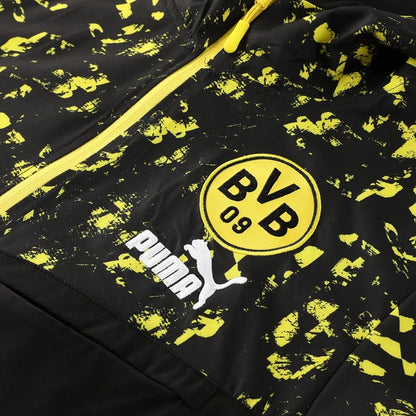 23-24 Borussia Dortmund Hooded Windbreaker Suit