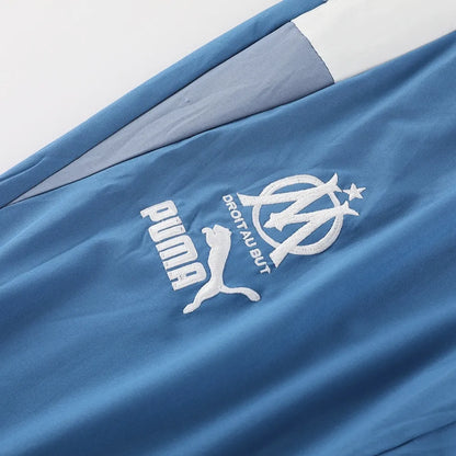 23-24 Olympique Marseille Hooded Windbreaker Suit