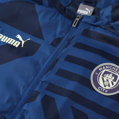 23-24 Manchester City Blue Windbreaker S-XXL