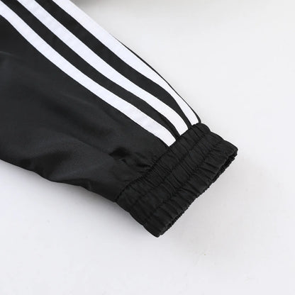 23-24 Flamengo Black Hooded Windbreaker S-XXL