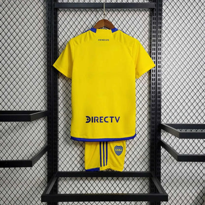 23-24 Boca Juniors Away Kids Kit