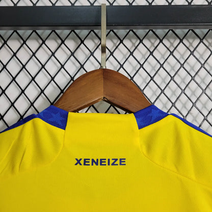 23-24 Boca Juniors Away Kids Kit