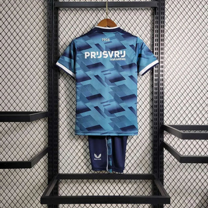 23-24 Feyenoord Away Kids Kit