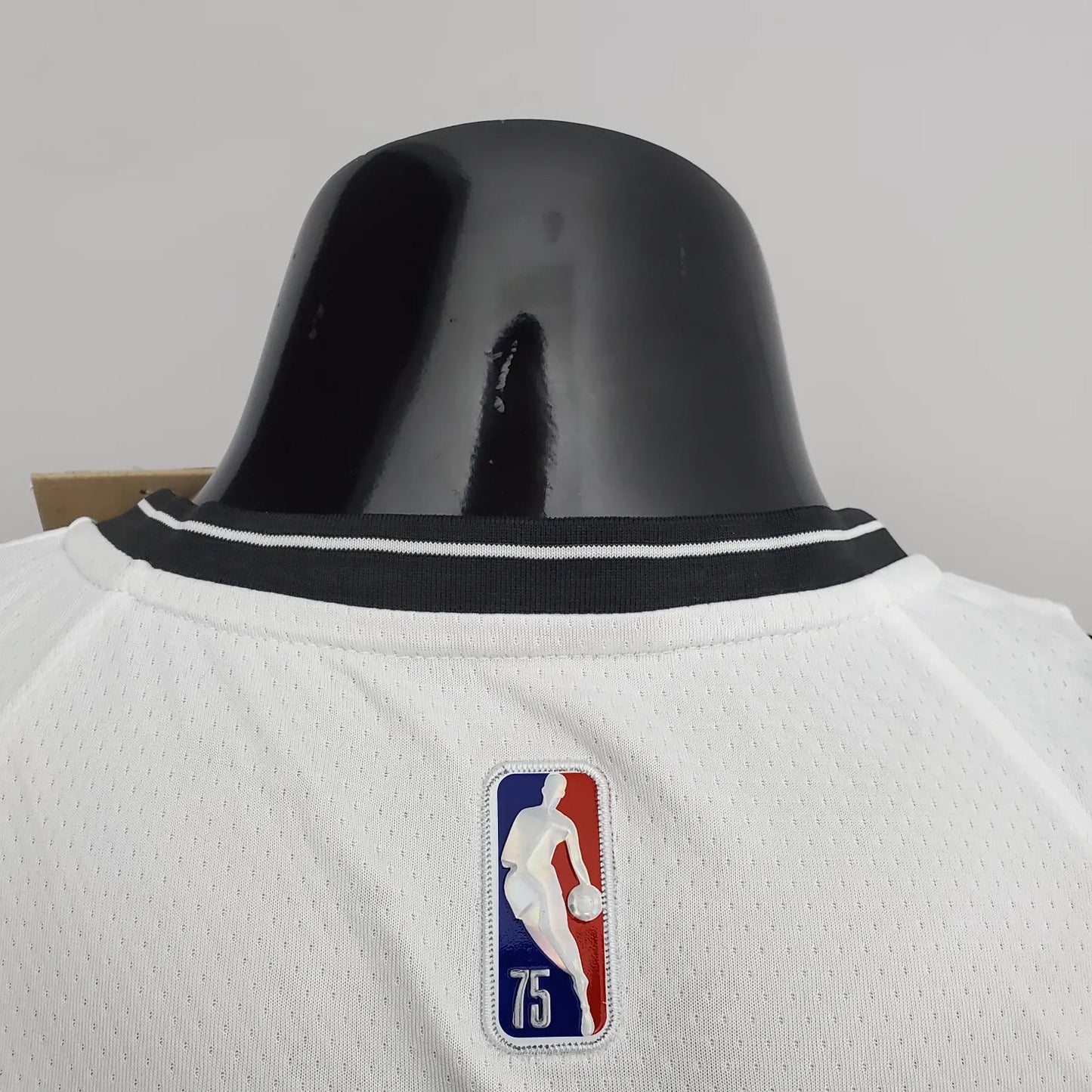 75th Anniversary Simmons #10 Nets White NBA Jersey