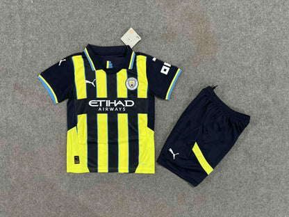 24-25 Manchester City Away Kid Kit