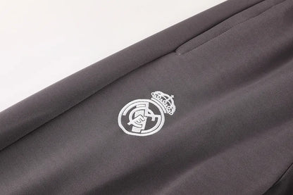 24-25 Real Madrid Grey Jacket Tracksuit