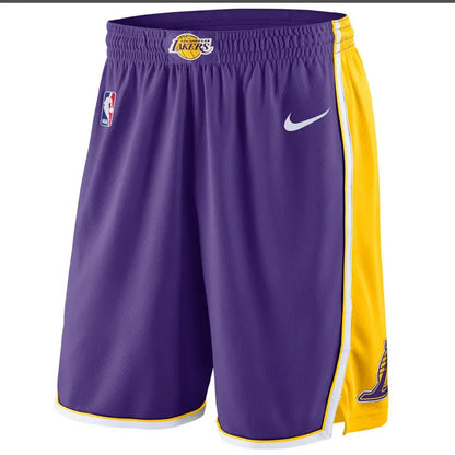 Lakers Violet V-Neck Hot Pressed Jersey